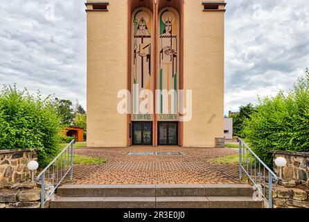 Bilder von Ballenstedt in den Harz Mountains Stockfoto