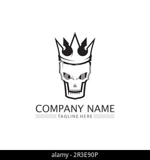 Crown Logo King Logo Queen Logo, Prinzessin, Vorlage Vektorsymbol Illustration Design Imperial, Royal und Succes Logo Business Stock Vektor