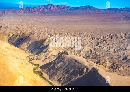 Luftaufnahme des Hochlands der Atacama-Wüste, Chile Stockfoto