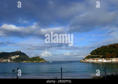 San Sebastian in Spanien Stockfoto