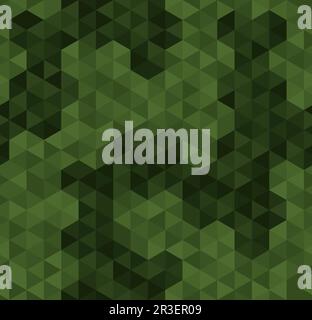 Vektor trendy low-Poly nahtlose Muster. Tarnung polygonalen Hintergrund Stock Vektor