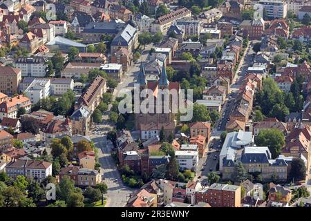 Landau in der Pfalz aus der Vogelperspektive Stockfoto