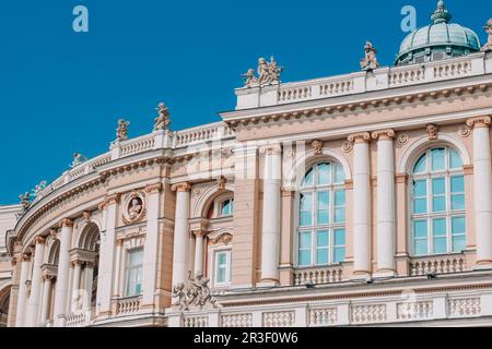 National Odessa National Academic Opera and Ballet Theatre. Architektonisches Denkmal. Reiseziel. Urlaubskonzept Stockfoto