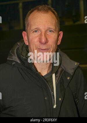 Cheftrainer Frank Carstens GWD Minden SC Magdeburg - GWD Minden, Handball Männer, DHB Cup Viertelfinale Staffel 2021-2022 auf 06.02.20 Stockfoto