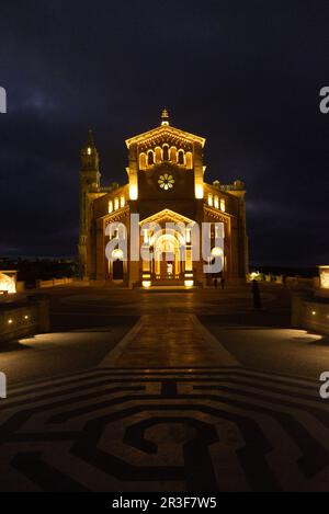 Gharb, Basilica ta' Pinu, Gozo, Malta Stockfoto