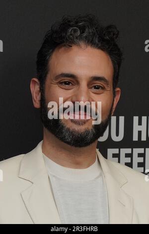 New York, New York, USA. 22. Mai 2023. Arian Moayed bei der Ankunft für SIE HAT MEINE GEFÜHLE VERLETZT Premiere, DGA New York Theater, New York, NY 22. Mai 2023. Kredit: Kristin Callahan/Everett Collection/Alamy Live News Stockfoto