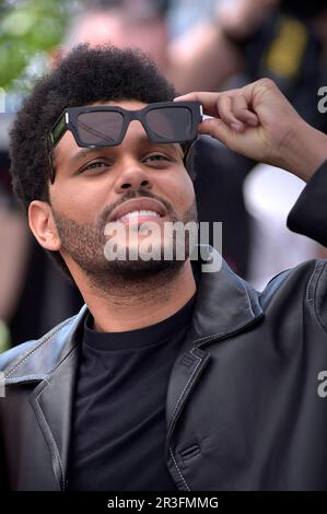 Cannes, Frankreich. 23. Mai 2023. Abel „The Weeknd“ Tesfaye Besuchen Sie am 23. Mai 2023 in Cannes, Frankreich, das 76. Jährliche Filmfestival von Cannes im Palais des Festivals. Foto: Rocco Spaziani/UPI Credit: UPI/Alamy Live News Stockfoto