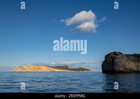 illa des Conills, Parque nacional Marítimo-terrestre del Archipiélago de Cabrera, Mallorca, Balearen, Spanien. Stockfoto