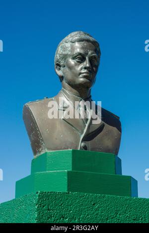 Teniente Hernan Merino Correa, Costanera, Puerto Montt , Provincia de Llanquihue, región de Los Lagos.Patagonia, República de Chile,América del Sur. Stockfoto