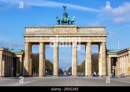 Berlin Brandenburger Tor in Deutschland Stockfoto