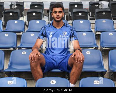 Neueinsteiger Jamie Lawrence zu Beginn des Trainings 1. FC Magdeburg DFB DFL 2. Liga Staffel 2022-23 Stockfoto