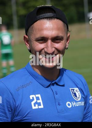 Baris Atik (1. FC Magdeburg) -DFB DFL Fußball 2. Bundesliga Staffel 2022-2023 Testspiel GrÃ¼n Weiss Ilsenburg gegen 1. FC Magde Stockfoto