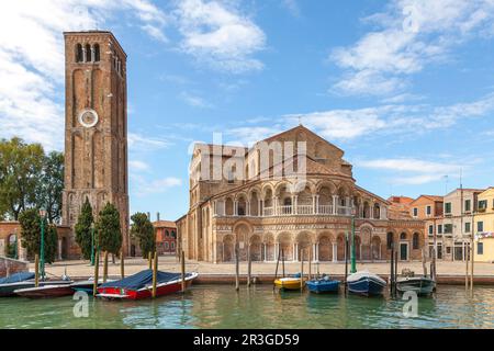 Basilika Santi Maria e Donato, Murano Stockfoto