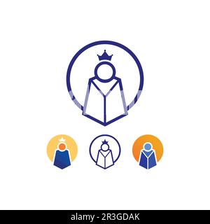 People Logo, Team, Succes People Work, Gruppe und Gemeinde, Group Company and Business Logo Vektor und Design Care, Family Icon Succes Logo Stock Vektor