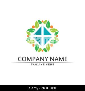 People Logo, Team, Succes People Work, Gruppe und Gemeinde, Group Company and Business Logo Vektor und Design Care, Family Icon Succes Logo Stock Vektor