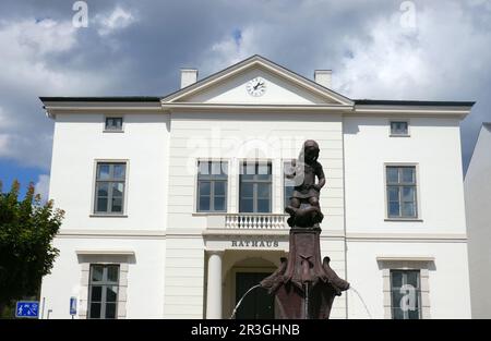 Rathaus von Bad Oldesloe Stockfoto