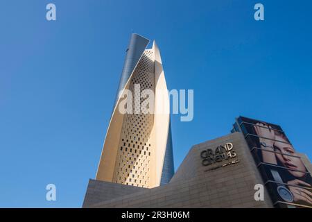 Al-Hamra-Turm in Kuwait City, Kuwait Stockfoto