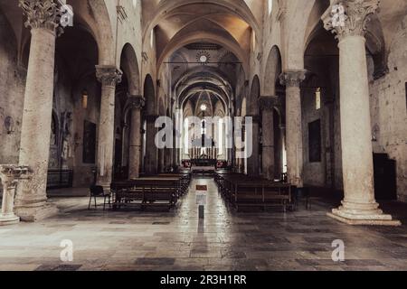 Schöne Aussicht auf die toskanische Landschaft und Wahrzeichen. Sommer in Italien Stockfoto