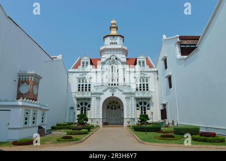 Chee Mansion, Schleuse Jalan Tun Tan Cheng, Melaka, Malaysia Stockfoto