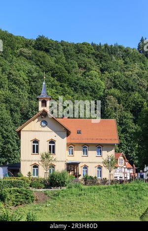 Treseburg im Harz Stockfoto