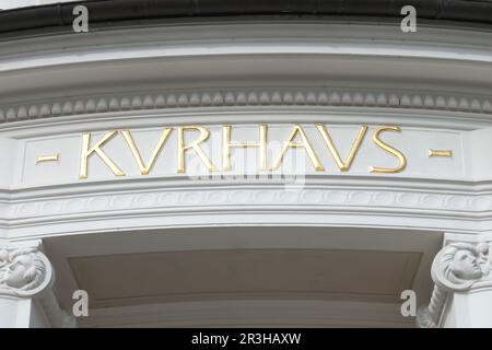 Kurhaus Meran in Italien Stockfoto