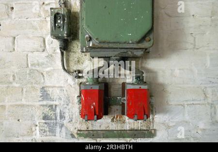 Industriesteckverbinder Stockfoto