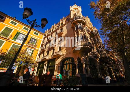 Gran Hotel (1901). Ciudad de Palma. Mallorca. Balearen. España. Stockfoto