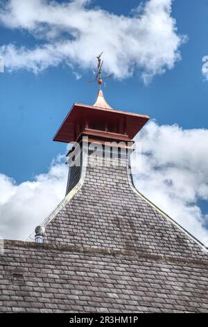 Glenfiddich, Whisky, Destillerie, Dufftown, Highland, Schottland, Großbritannien Stockfoto