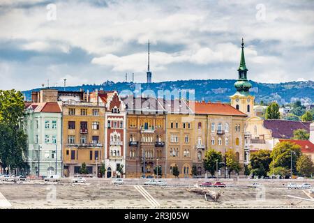 Gebäude in Budapest Stockfoto