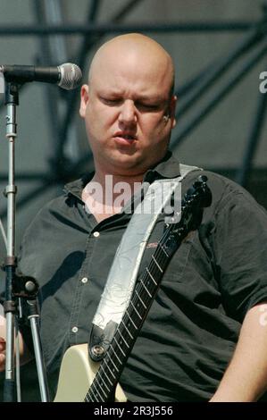 Mailand Italien 1996-07-11: Live-Konzert Frank Black im Parco Acquatica Stockfoto