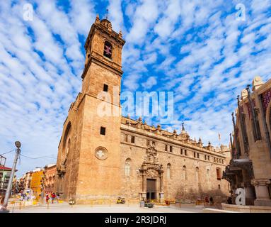 Santos Juanes oder Sant Joan del Mercat ist eine römisch-katholische Kirche im Mercat-Viertel der Stadt Valencia, Spanien. Stockfoto