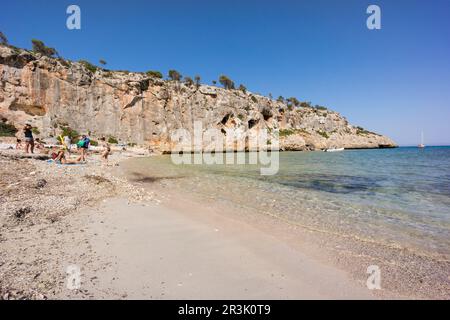 torrente de Cala Magraner, Manacor, Mallorca, balearen, España, europa. Stockfoto