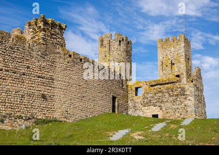 Castillo mittelalterliche, Obidos, Distrito de Évora, Alentejo, Portugal. Stockfoto