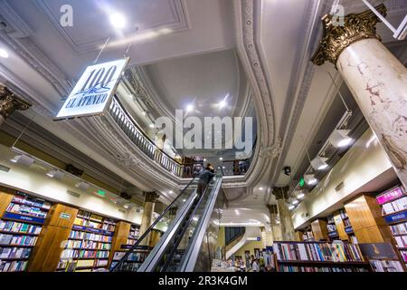 Libreria El Ateneo, Sucursal De La Calle Florida, Buenos Aires, Republica Argentina, Cono Sur, Südamerika. Stockfoto