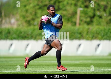 Kaminieli Rasaku von World XV während eines Trainings im Lensbury Resort, London. Die Barbaren werden am Sonntag, den 28. Mai 2023, beim Killik Cup im Twickenham Stadium mit einem World XV konfrontiert. Bilddatum: Mittwoch, 24. Mai 2023. Stockfoto