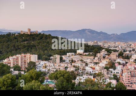 Barrio de El Terreno, Distrito de Poniente, Palma de Mallorca, Balearen, Spanien, Europa. Stockfoto