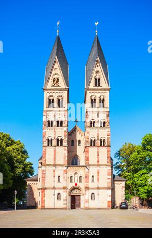 Basilika St. Castor oder kastorkirche ist die älteste Kirche in Koblenz, Deutschland Stockfoto