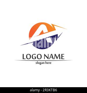 Eine Briefvorlage Vektor icon Abbildung design Stock Vektor