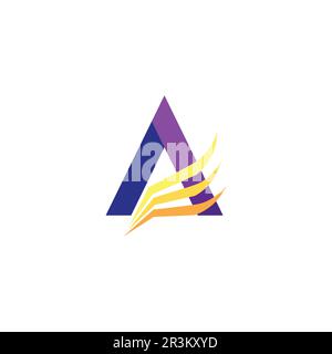 Eine Briefvorlage Vektor icon Abbildung design Stock Vektor