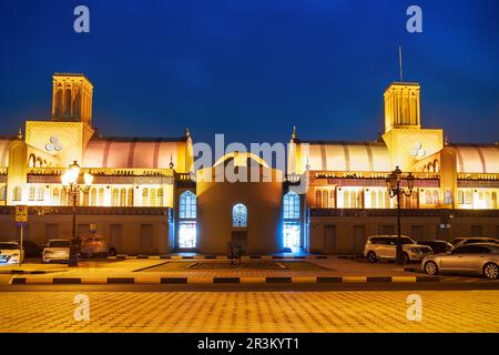 SHARJAH, VAE - MÄRZ 01, 2019: Blue Souk oder Zentralen Markt befindet sich im Zentrum von Sharjah in den Vereinigten Arabischen Emiraten oder VAE entfernt Stockfoto