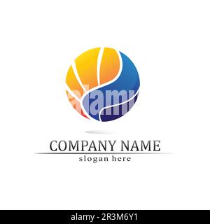 Wasser Wellen Symbol Vektor Grafik Design logo Stock Vektor