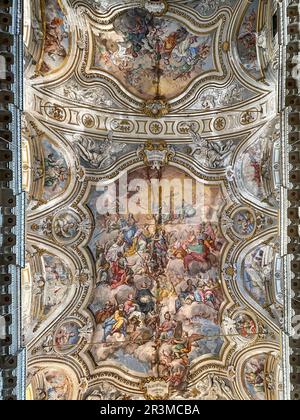 Römisch-katholische Kirche St. Katharina von Alexandria im historischen Teil von Palermo Stockfoto