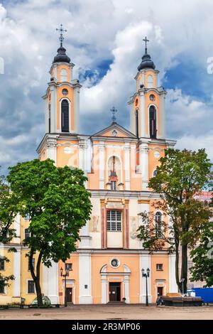 Kirche von Str. Francis Xavier, Kaunas, Litauen Stockfoto