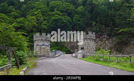 Die Craigellachie Bridge bei Aberlour Stockfoto