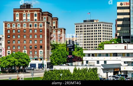 Downtown chattanooga tennessee bei Tageslicht Stockfoto