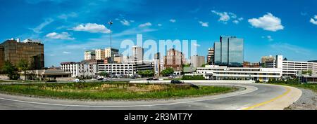 Downtown chattanooga tennessee bei Tageslicht Stockfoto