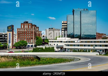 Downtown chattanooga tennessee bei Tageslicht Stockfoto