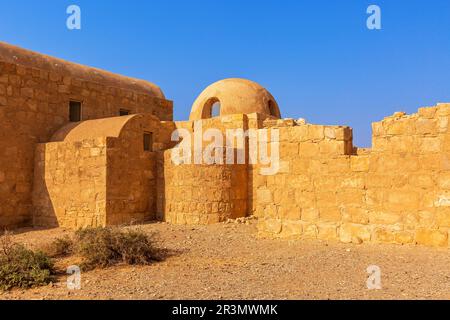 Quseir Amra in Jordanien, UNESCO-Weltkulturerbe Stockfoto