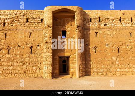 Wüstenschloss Qasr Kharana, Al Kharaneh, Jordanien Stockfoto