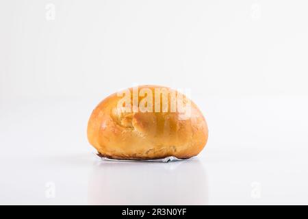 Frisch gebackene heiße Burgerbrötchen Stockfoto